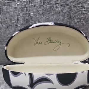 Vera Bradley Black and White Patterned Eyeglass Case